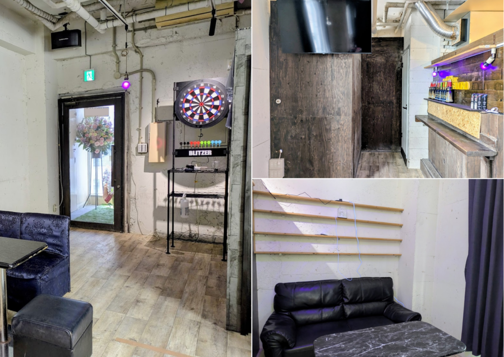 丸亀市大手町 cafe&bar SALORO 店内の様子